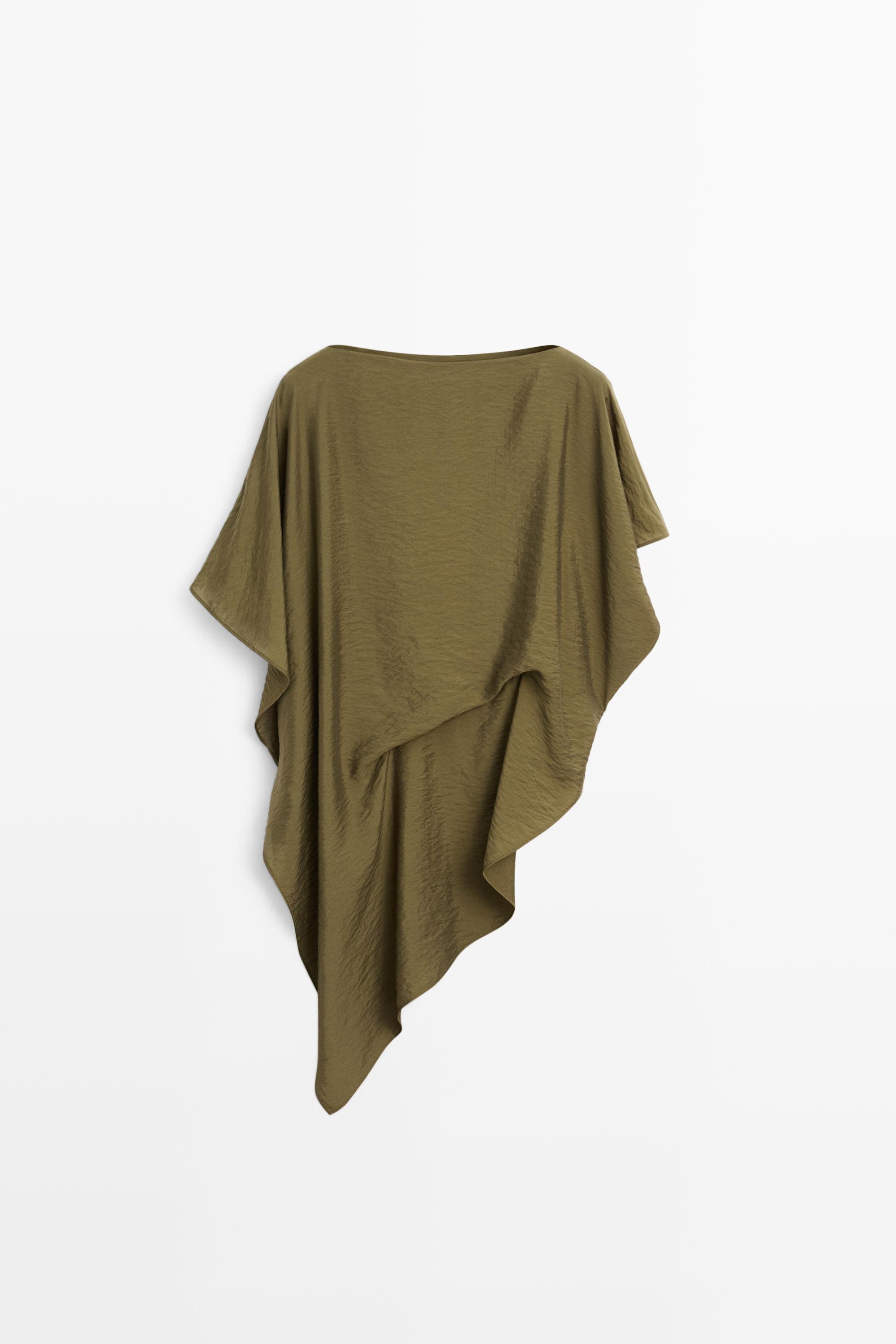 Top fluide style cape total look
